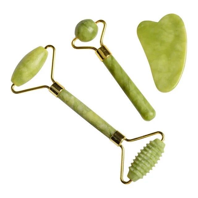 Kit Gua Sha et Rouleau de Jade ConiWomen™